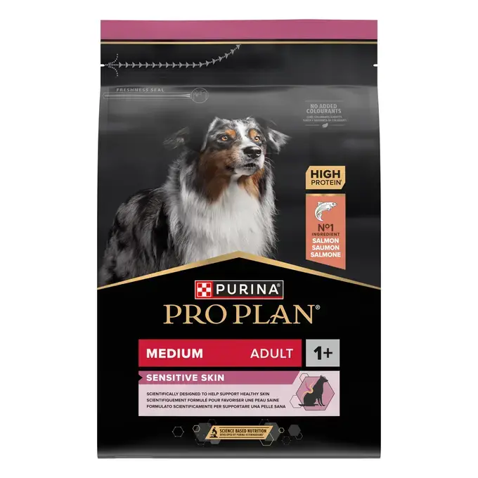 Pro Plan Medium Adult Sensitive skin salmon 14kg